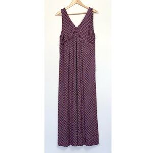 Soma Surplice V-Neck Jersey Maxi in Geo NWT